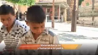 Militares arrestan a niño por lanzar piedras