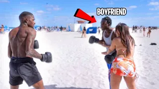 Her Boyfriend Wanted To Fight Me In Miami *we fought*