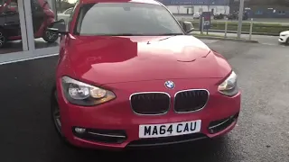 Used 2014 BMW 1 Series 1.6 Video Tour - Motor Match Chester