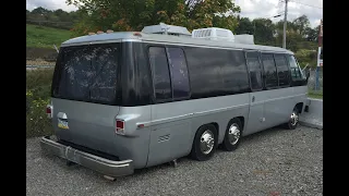 1978 GMC Transmode Motorhome - First Startup in 10 Years