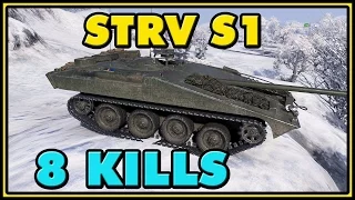 World of Tanks | Strv S1 - 8 Kills - 6.2K Damage