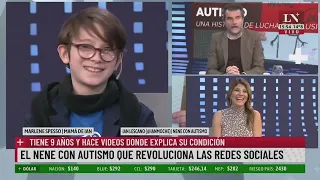 Ian, el nene con autismo que revoluciona las redes sociales explicando su condición