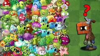 All Plants 1 Plant Food Vs 99 Brickhead Zombie - Who Will Win? - PvZ 2 Challenge