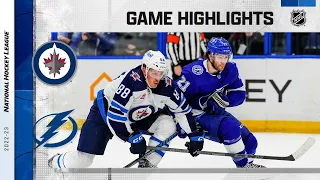 Jets @ Lightning 3/12 | NHL Highlights 2023