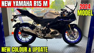 2024 Yamaha R15 M Carbon Colour😍New Model😱Detailed Review | Price | Update | New Changes | Features🔥