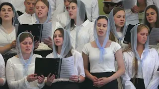 Пісня: "Він є Єгова" - молодіжний хор, ц.Вефіль смт. Маневичі