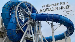 Aquapark Reda AquaSpinner (Back View) 360° VR POV Onride