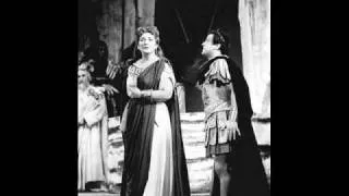 PERFIDO ... OR BASTI - MARIA CALLAS, STIGNANI Y PICCHI - NORMA 1952 - LONDRES