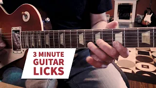 3 Minute Guitar Licks | Episode 1 | Clint Curtis | Learn the Blues