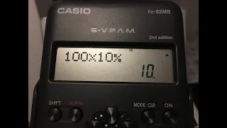 Calcular porcentajes calculadora casio fx-82MS