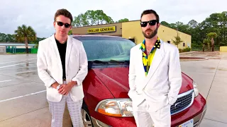 Two brits dress like GTA characters and drive into Hurricane Ian (How NOT to travel America #7)