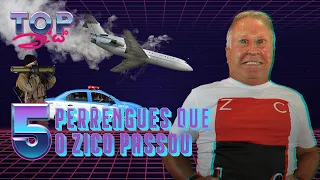 Zico bolado no Iraque e pânico no avião? 5 vezes que o Galinho passou perrengue!