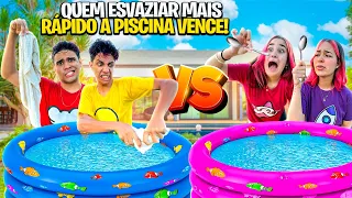 QUEM ESVAZIAR A PISCINA PRIMEIRO, VENCE *afogamos?