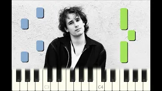 EASY piano tutorial "HALLELUJAH" Leonard Cohen, Jeff Buckley, with free sheet music