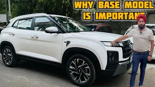 WHY CRETA BASE MODEL IS VALUE FOR MONEY✅creta e✅creta drl✅creta Blaupunkt stereo✅Hyundai creta 2024✅