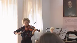 Fritz Kreisler (1875 - 1962) Речитатив та Скерцо для скрипки соло Alexandra Zaytseva 09.09.2017