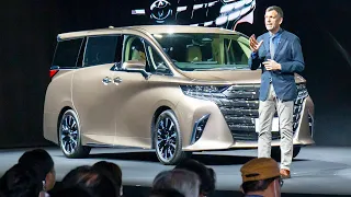 All-new 2024 Toyota Alphard and Vellfire – Reveal & Presentation / Premium Minivans