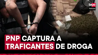 Comas: PNP desarticula banda criminal dedicada al tráfico de sustancias ilícitas