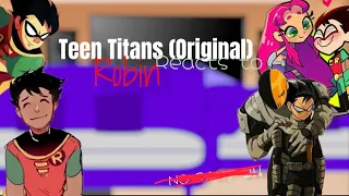 Teen Titans reacts to Robin(Not ttg) | Robstar(mentioned)