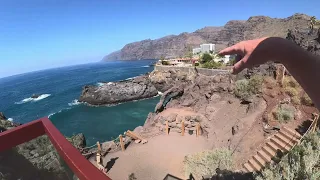 Walking from TUI Blue hotel in Los Gigantes Tenerife to Playa de la Arena