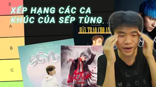 Xếp hạng các ca khúc của Sơn Tùng MTP