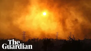 Wildfires raging across southern Turkey force residents to flee