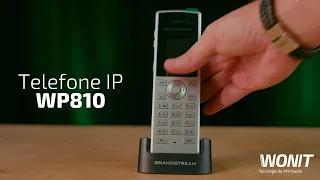 TELEFONE IP SEM FIO Wi-Fi WP810 - Mobilidade na comunicação!