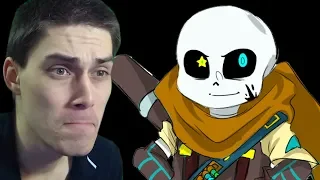 ИНК САНС ИЗДЕВАЕТСЯ ! КАК ЭТО ПРОЙТИ ? - Undertale Ink Sans 0.37