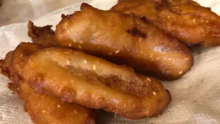 How I Make Thai Fried Bananas
