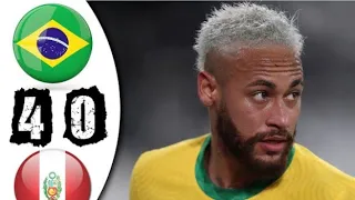 Brazil vs Peru 4-0 all goals& extended highlights 2021