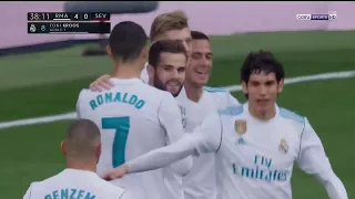 Kross Goal Real Madrid vs Sevilla 4-0 La Liga 09.12.2017 HD
