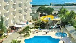 Asrin Beach 4* - Асрин Бич 4* (выход от лифта до бассейнов, бара и перехода к морю)