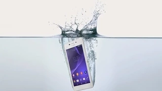 Sony M2 Aqua тест на воду