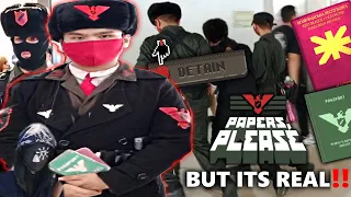 PAPERS PLEASE IN REAL LIFE #conquest2023