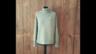 "Облачный свитер" 1-я часть. Спицами. МК.