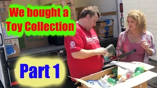 We Bought a Toy Collection for $3800 Part 1 Storage Wars Hot Wheels Marvel