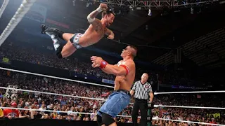 CM Punk vs John Cena Money In The Bank 2011 Highlights