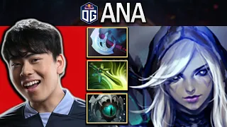 OG.ANA SPAMMING DROW RANGER WITH 19 KILLS - DOTA 2 7.30 GAMEPLAY