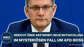 TINO CHRUPALLA: Bericht über Arztbrief! Neue Entwicklung im mysteriösen Fall um den AFD-Boss