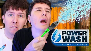 Dan and Phil reach Satisfaction - PowerWash Simulator!