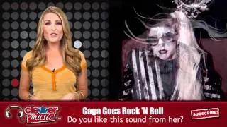 Lady Gaga Previews Brand New Rock Track on Gagavision No. 44