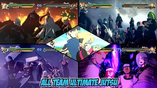 Semua Team Ultimate Jutsu Naruto x Boruto: Ultimate Ninja Storm Connections