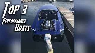 Top 3 100+Mph Speed Boats Under 30 Feet!