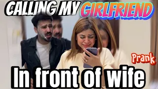 Calling my Girlfriend Infront of my wife | Madiha roh gai | Pralog Episode 98