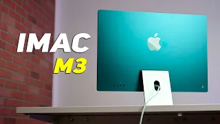 Обзор и распаковка  iMac "24" M3