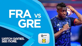 HIGHLIGHTS | France vs Greece | Round 6 | Men's EHF EURO 2022 Qualifiers