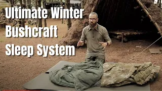 Ultimate Winter Bushcraft Sleep System - British Army Complete Modular Sleep System.