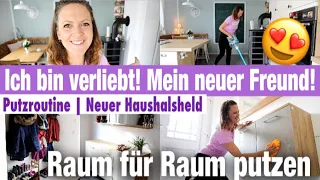 Tägliche PUTZROUTINE & PUTZMOTIVATION 💪🏻 NEUER Haushaltsheld 😍 Raum für Raum | Großputz Flur