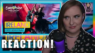 BAMBIE THUG - Doomsday Blue (LIVE) | First Semi-Final | Eurovision 2024 REACTION | CROWN THE WITCH!👑
