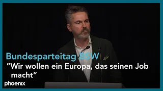 Rede von Fabio De Masi zum Europawahlprogramm des Bündnis Sahra Wagenknecht, 27.01.24